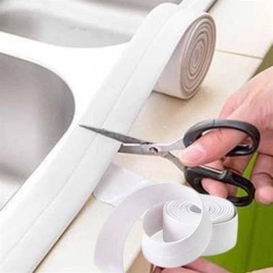6 lı Su Sızdırmaz Banyo Mutfak Lavabo Küvet İzolasyon Şerit Bant Pratik Ürün ( Lisinya )