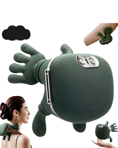 Yeni Nesil Boyun ve Omuz Masaj Cihazı 3D Yoğurma Derin Doku Rahatlatıcı Ergonomik ( Lisinya )