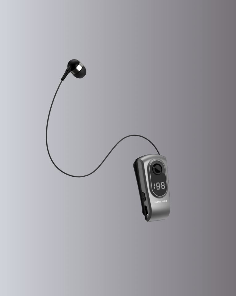 Titreşimli Bluetooth Kulaklık – Uzun Pil Ömrü, Dijital Ekranlı Kablosuz Tasarım - Lisinya