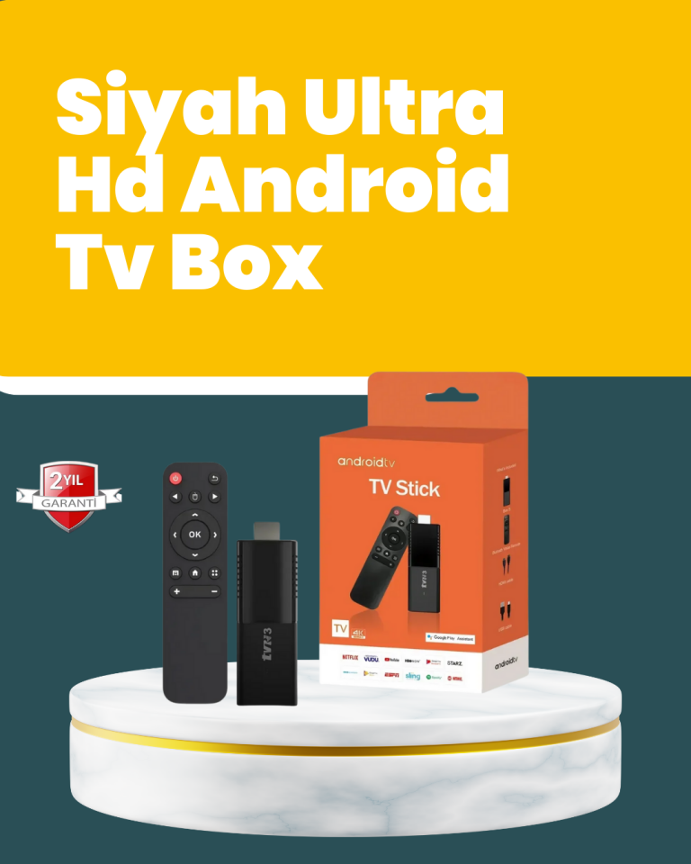 Android TV Stick WiFi ve Bluetooth Bağlantılı - Lisinya