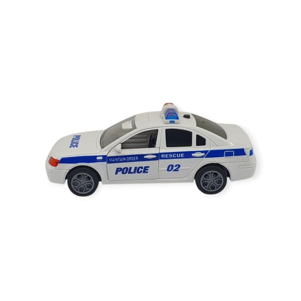 Sesli Işıklı Çek Bırak Polis Arabası - YY2020-17P (Lisinya)