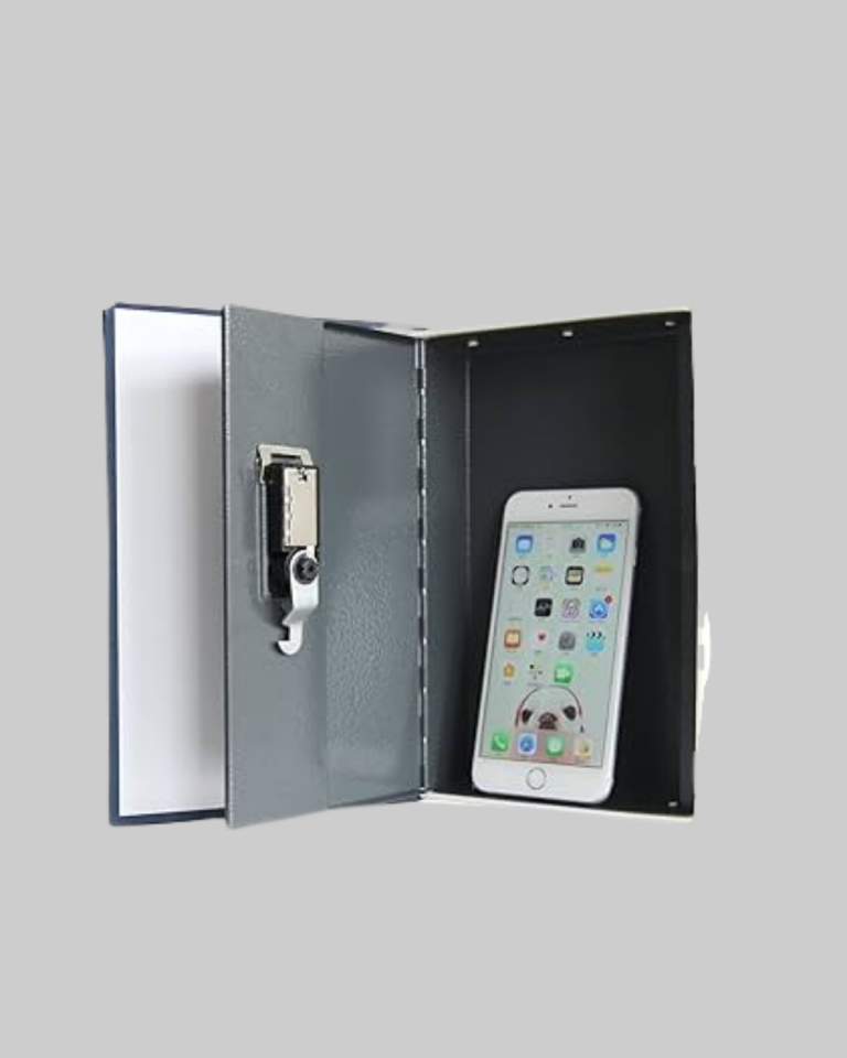 Gizli Kitap Kasa – Metal Gövdeli, Anahtarlı - Lisinya