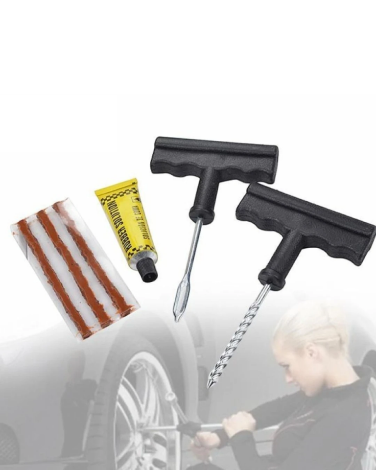 Otomobil Motosiklet Bisiklet İçin Güvenli Lastik Tamir Kiti - Lisinya