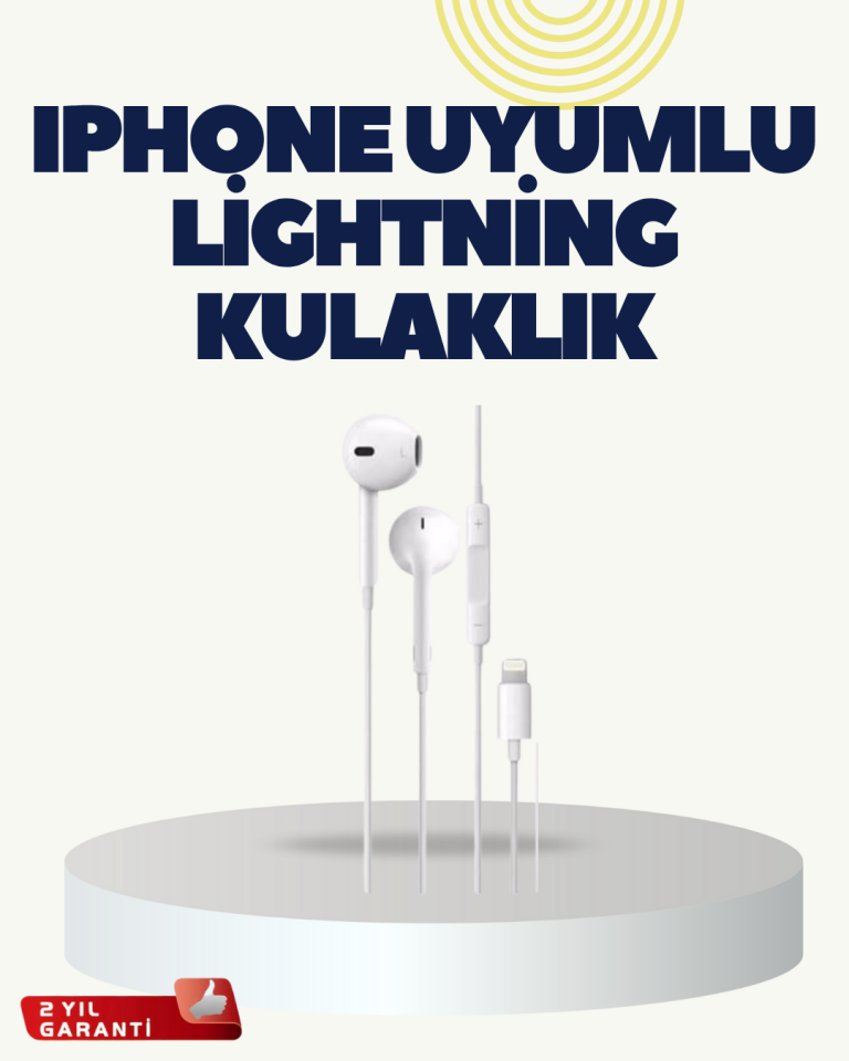Ergonomik Tasarımlı Stereo Ses Performanslı Kablolu Kulaklık - Lisinya