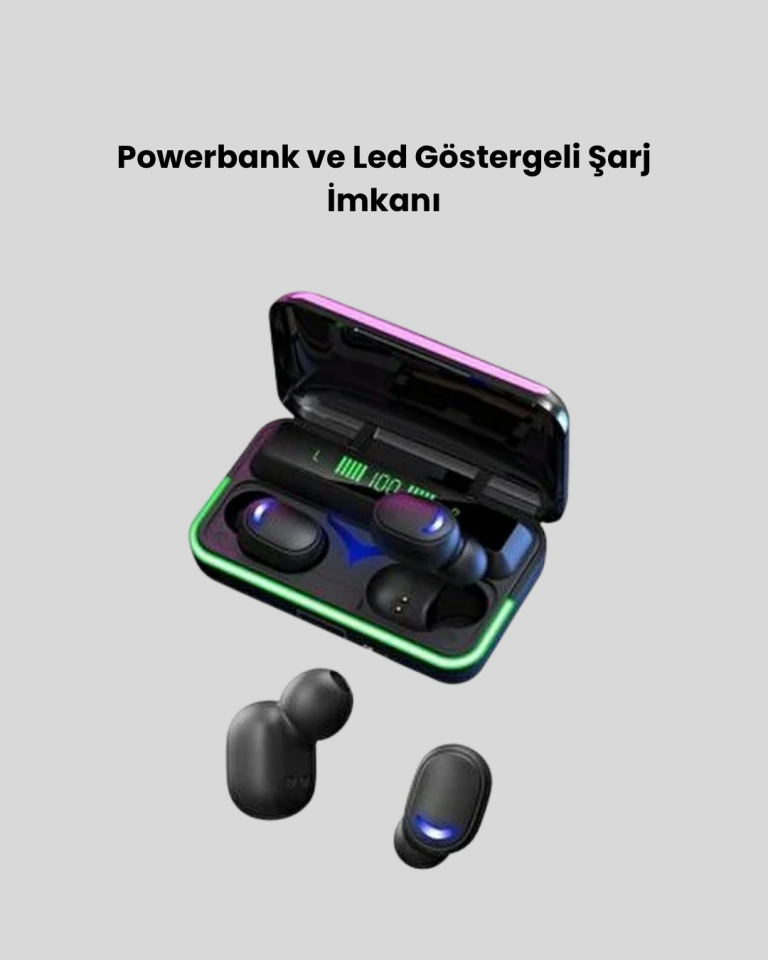 Oyun ve Müzik İçin E10 Bluetooth Kulaklık – 5.1 Bağlantı, Uzun Pil Ömrü