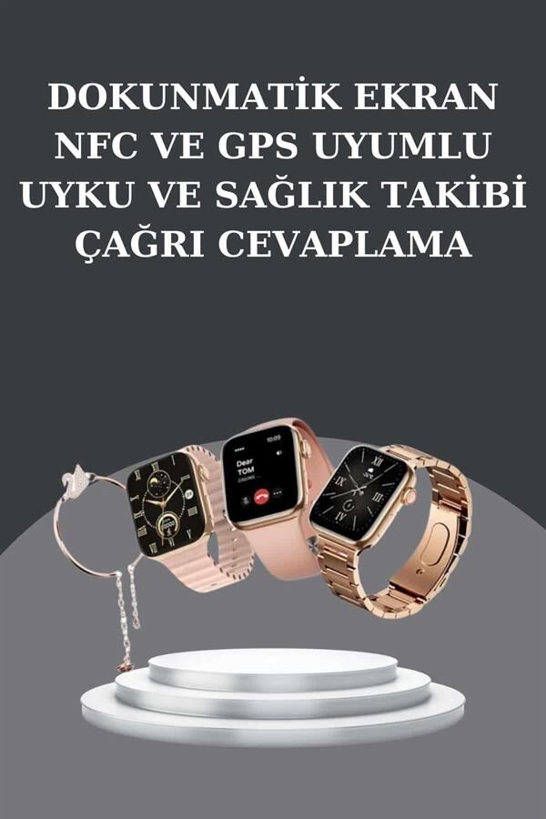 Bileklik Hediyeli Akıllı Saat ve Dijital Göstergeli ANC Özellikli Bluetooth Kulaklık