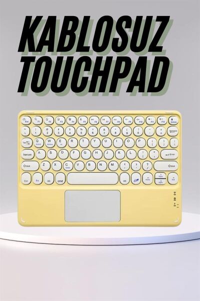 Profesyonel Wifi Q Klavye Bluetooth Klavye Touchpad 10.8 Inç Yeni Nesil - Lisinya