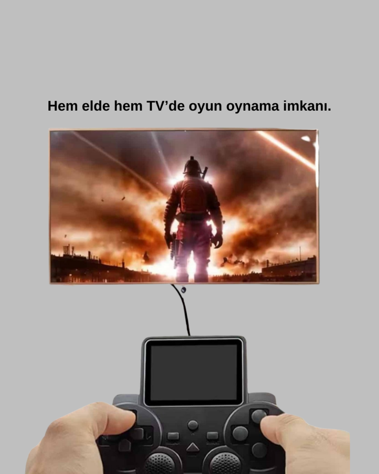 2025 A Kalite S10 Gamepad 520 Oyunlu TV Bağlantılı Retro Atari Konsolu - Lisinya