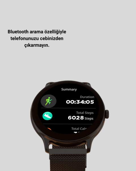 G20 Mini Akıllı Saat – iPhone & Android Uyumlu, Adım Sayar ve Uyku Takipli