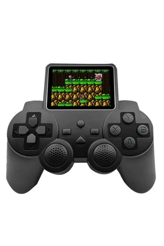 2.4 İnç Ekran 520 Oyunlu Retro Temalı Kablosuz Oyun Kolu El Atarisi - Lisinya