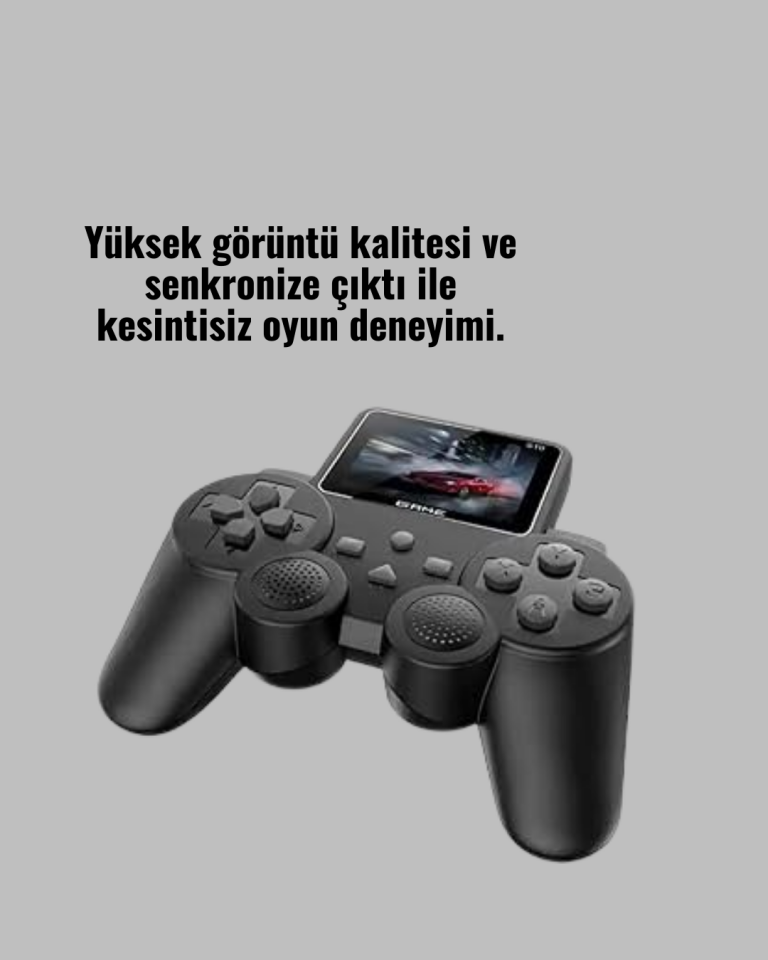 HDMI Destekli S10 Gamepad 520 Oyunlu TV’ye Bağlanabilir Atari 2025 Model - Lisinya