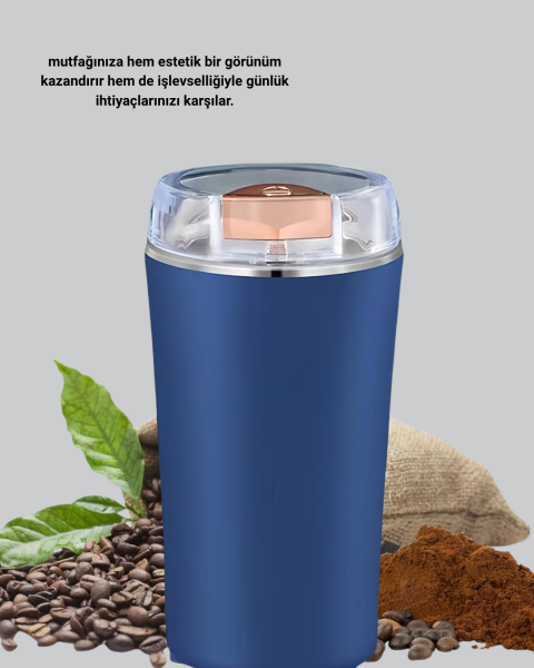 Paslanmaz Çelik Kahve ve Baharat Öğütücü – Otomatik Mekanizma - Lisinya