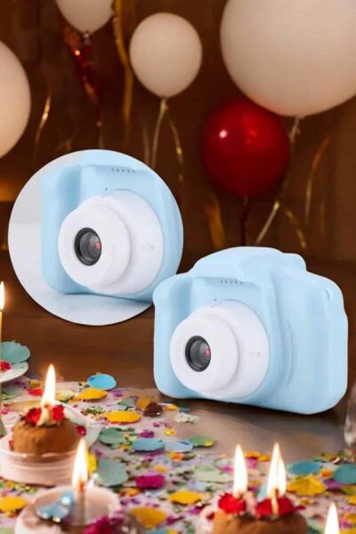 Çocuk Kamerası Dijital 1080P HD Kaliteli Mini Fotoğraf Makinesi Profesyonel - Lisinya