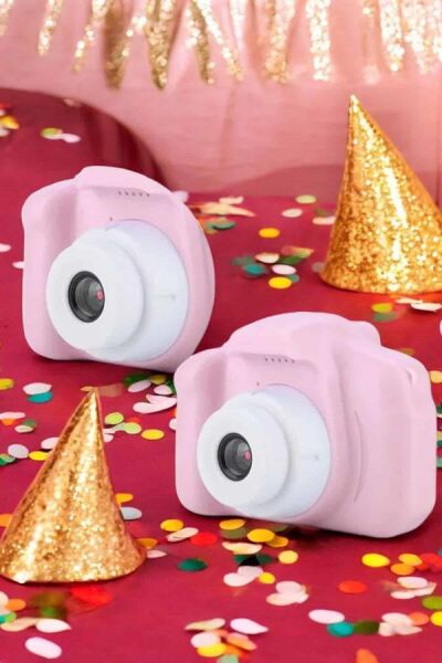 Çocuklara Özel Dijital Fotoğraf Makinesi Mini 1080P HD Kaliteli - Lisinya
