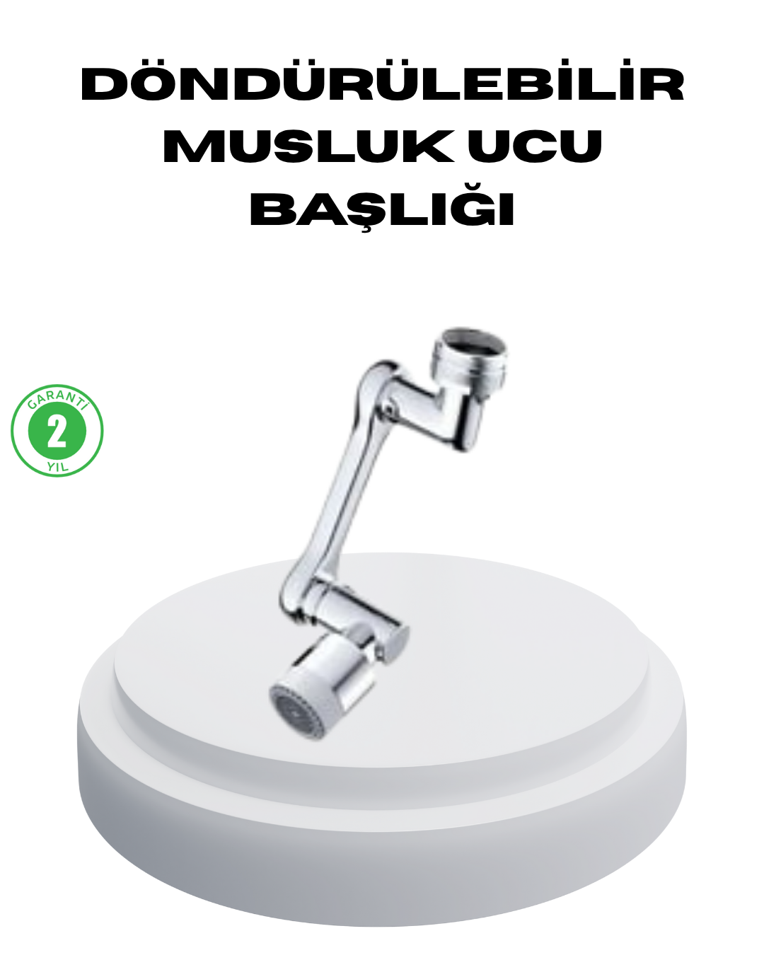 Dönebilir Musluk Başlığı – Lavabo Temizliği ve El-Yüz Yıkamada Maksimum Rahatlık - Lisinya