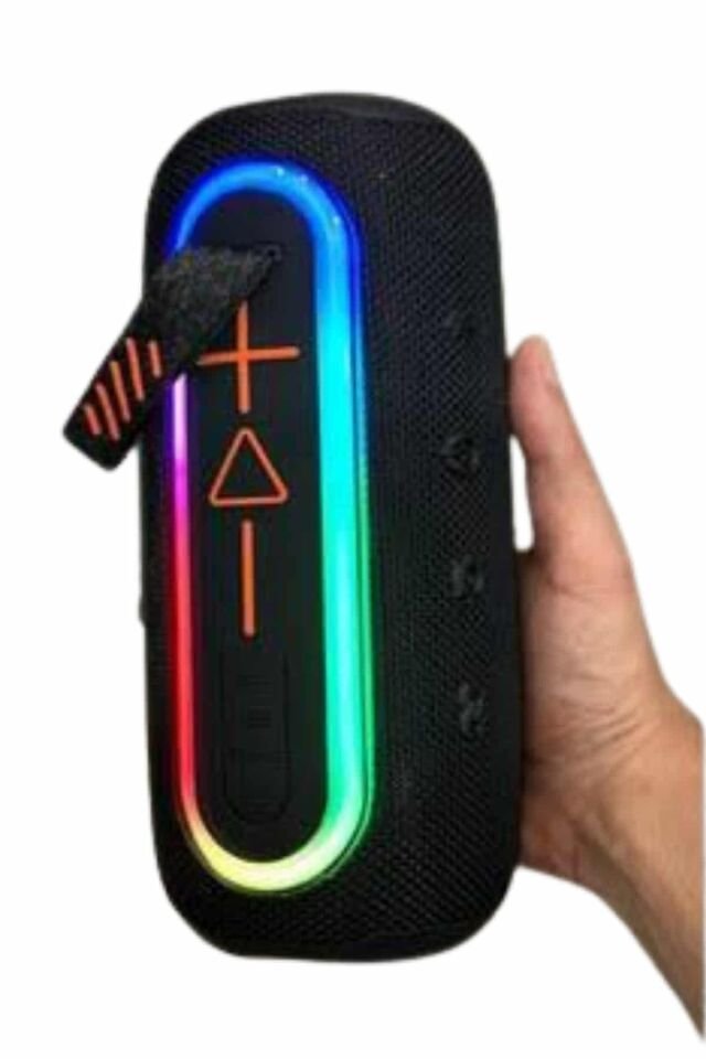 YamanHobi Taşınabilir Mini Bluetooth Hoparlör Kompakt Tasarım Turuncu