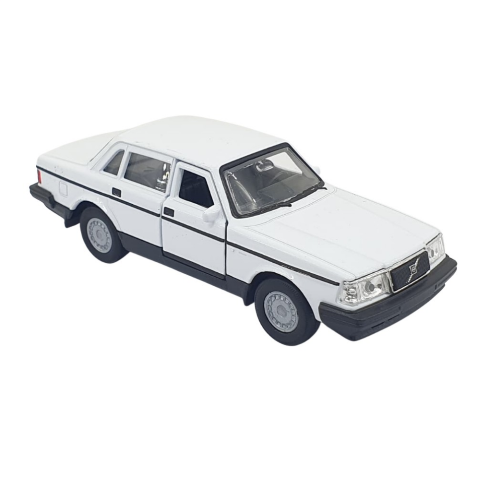 1:32 Volvo 240 GL Çek Bırak -Araba -  43784-BEYAZ (Lisinya)
