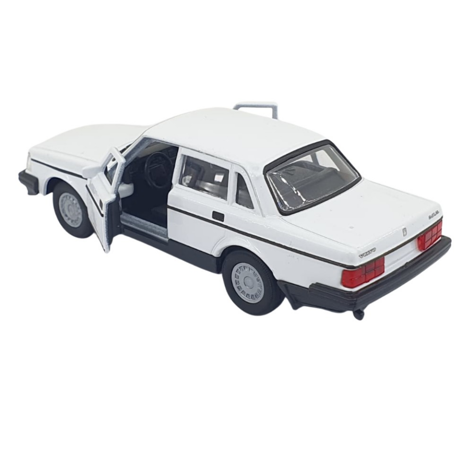 1:32 Volvo 240 GL Çek Bırak -Araba -  43784-BEYAZ (Lisinya)