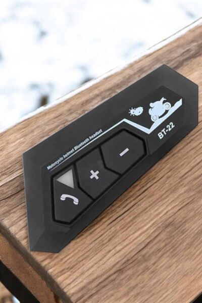 Kask Kulaklık Bluetooth Motosiklet Kulaklık Intercom Su Geçirmez - Lisinya