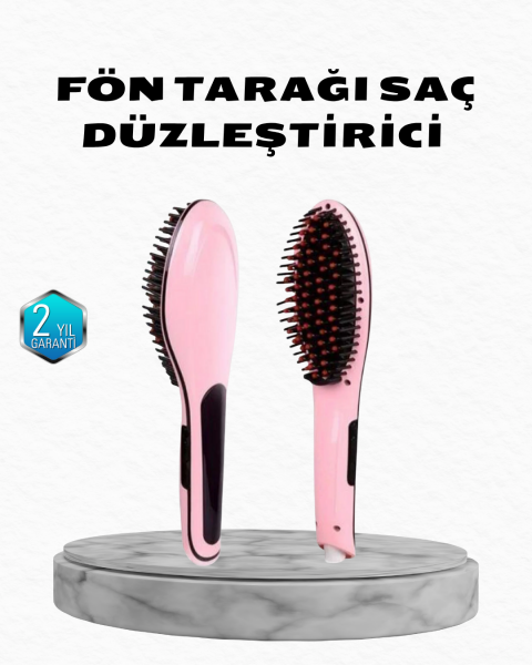 Profesyonel Saç Düzleştirici 5 Kademeli Isı Ayarlı Seramik Plakalı