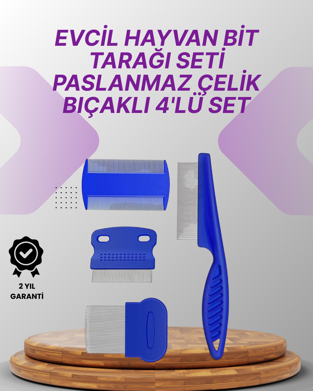 EVCİL HAYVAN TAKRAK SETİ - Lisinya