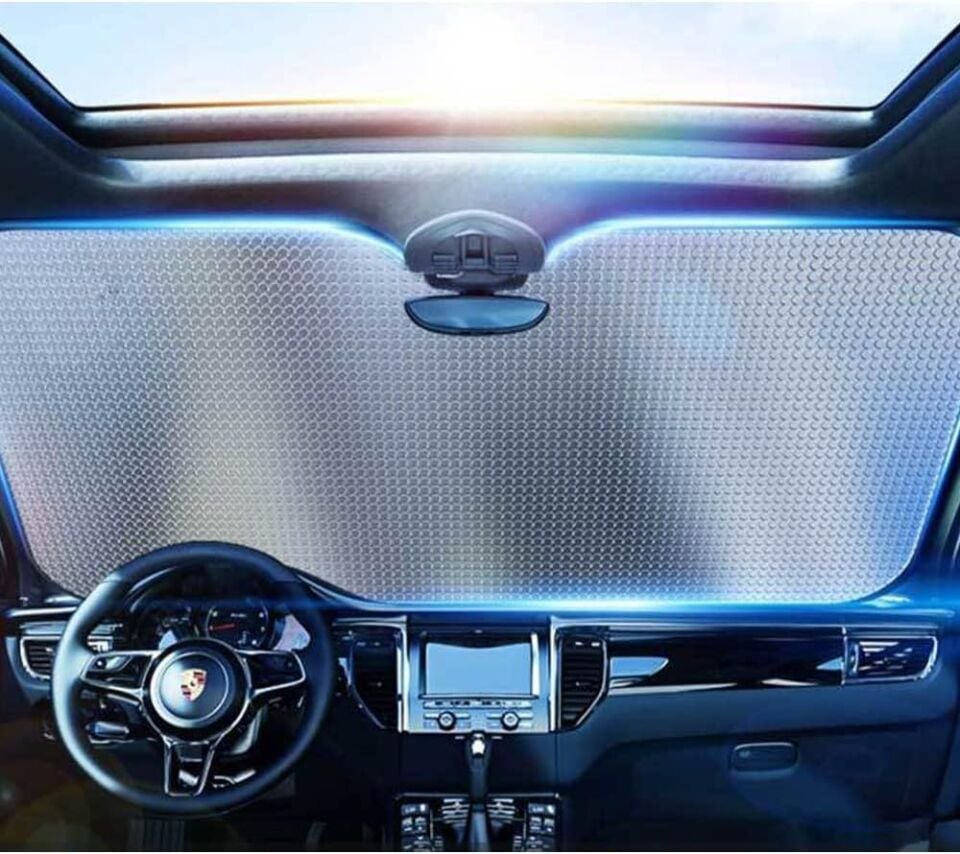 Katlanabilir Oto Ön Cam Güneşlik Isı Önleyici Araç Perdesi Toyota Corolla Fiat Egea Nissan Qashqai Volkswagen Passat - Lisinya