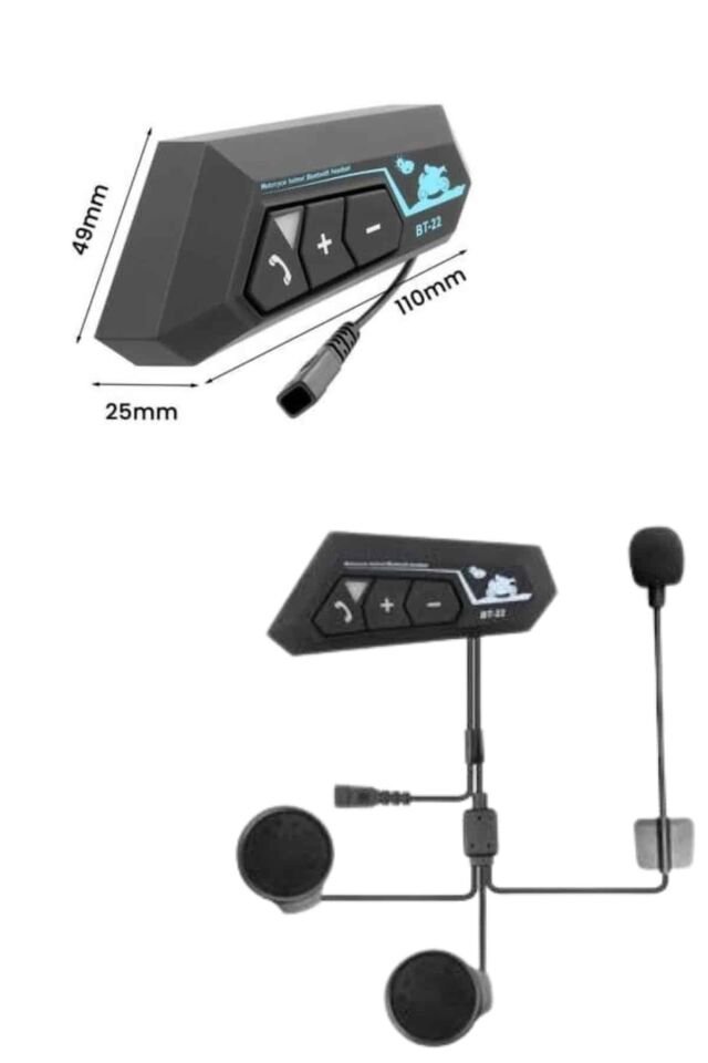 Yeni Nesil Dinleme Ve Konuşma Özellikli Intercom Kask Kulaklığı 5.0 Bluetooth - Lisinya