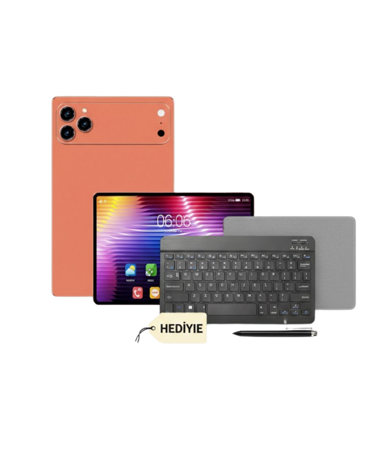 Tablet PC Klavye Kalem Kılıf Ekran Koruyucu Hediyeli Full Paket - Lisinya