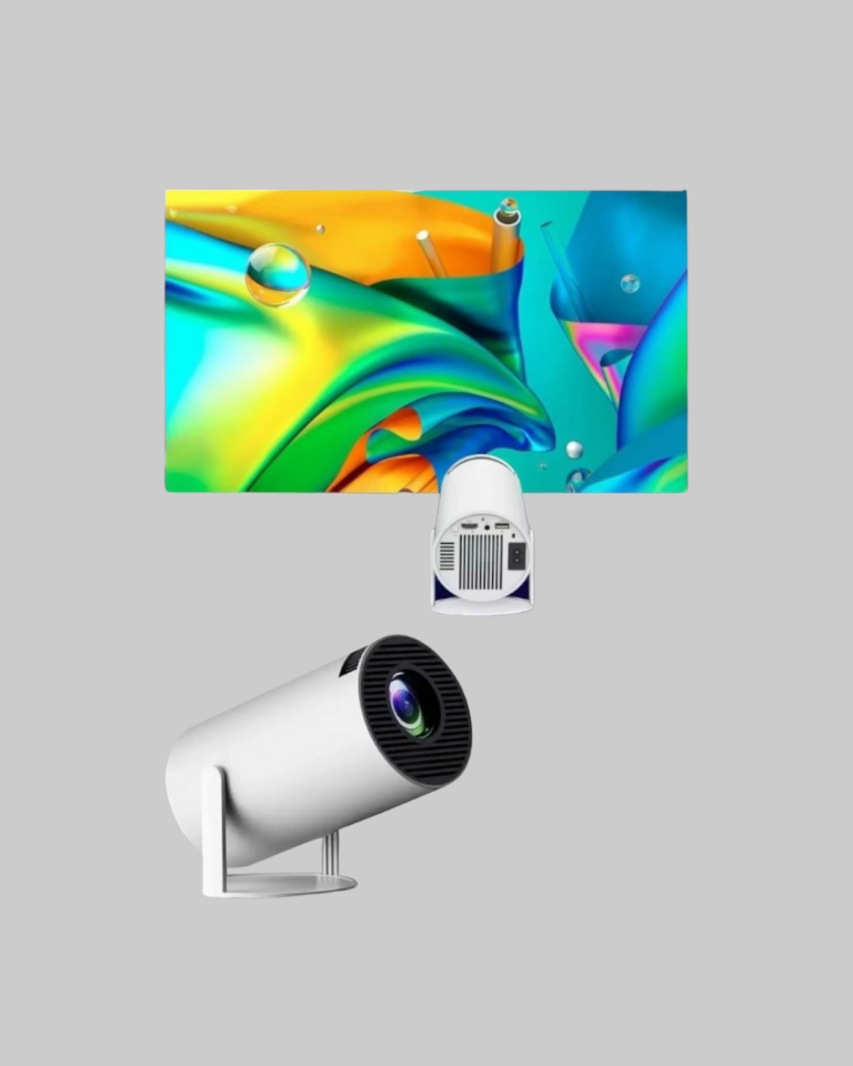 4K Destekli Full HD Projeksiyon Cihazı – 130 inç Geniş Ekran, WiFi ve HDMI Bağlantılı - Lisinya