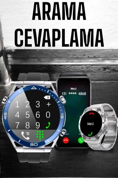 Akıllı Saat 2024 Model Arama Cevaplayan Uyku ve Sağlık Takibi - Lisinya