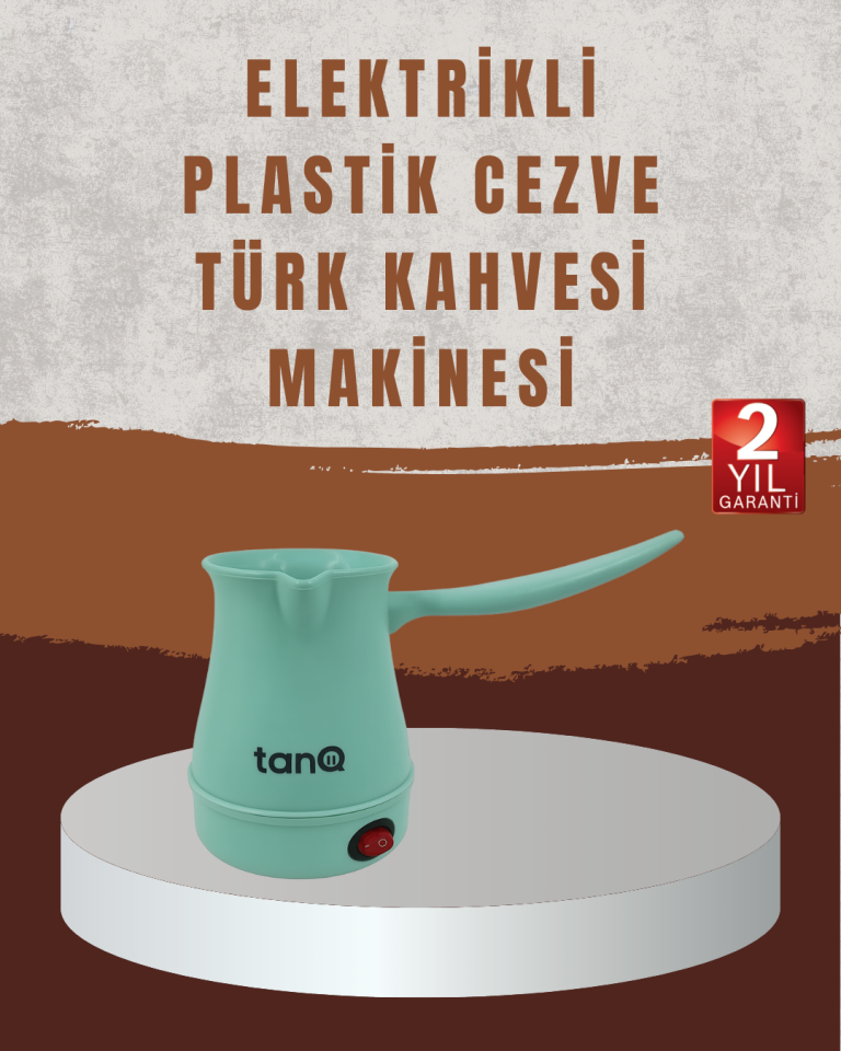 Işıklı Açma Kapama Anahtarlı Elektrikli Kahve Cezvesi - Lisinya
