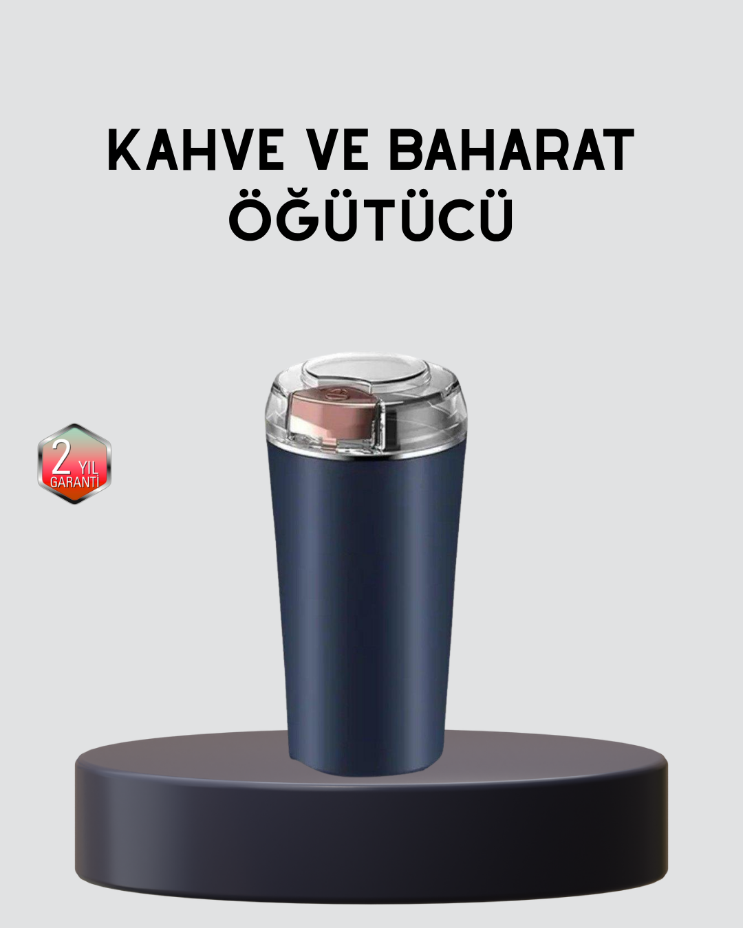 Paslanmaz Çelik Otomatik Öğütücü Kolay Temizlenebilir Yedek Bıçaklı