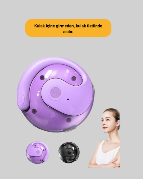 Kulak Arkası Bluetooth Kulaklık, Gürültü Azaltma - Lisinya