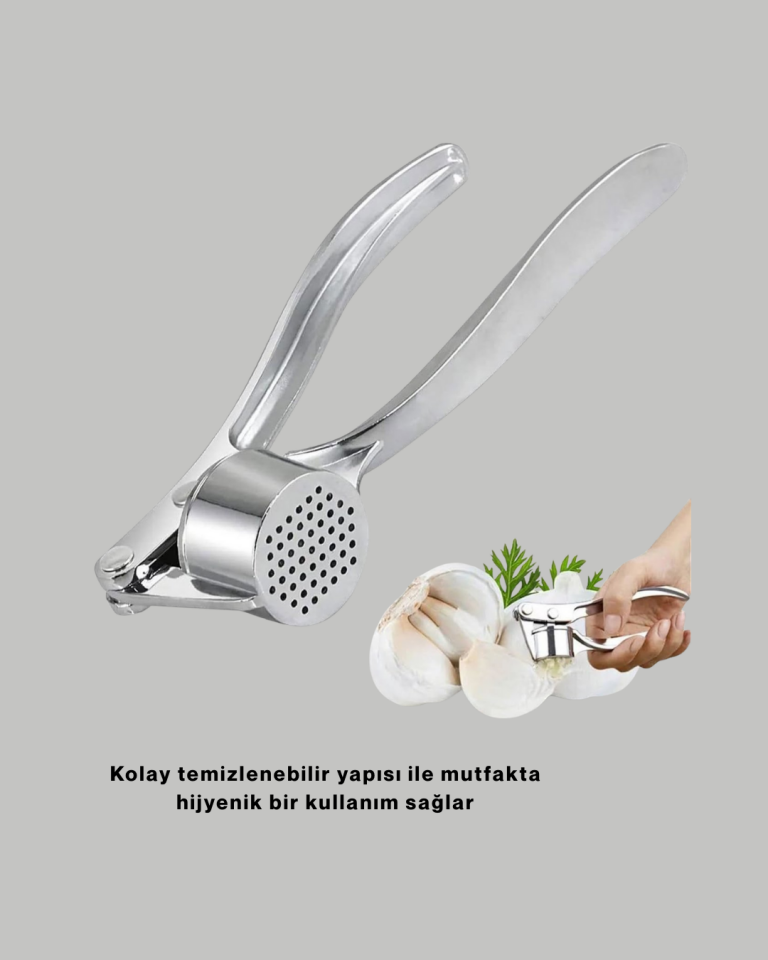 Sarımsak Presi Kolay Temizlik ve Yüksek Basınçlı Ezme - Lisinya