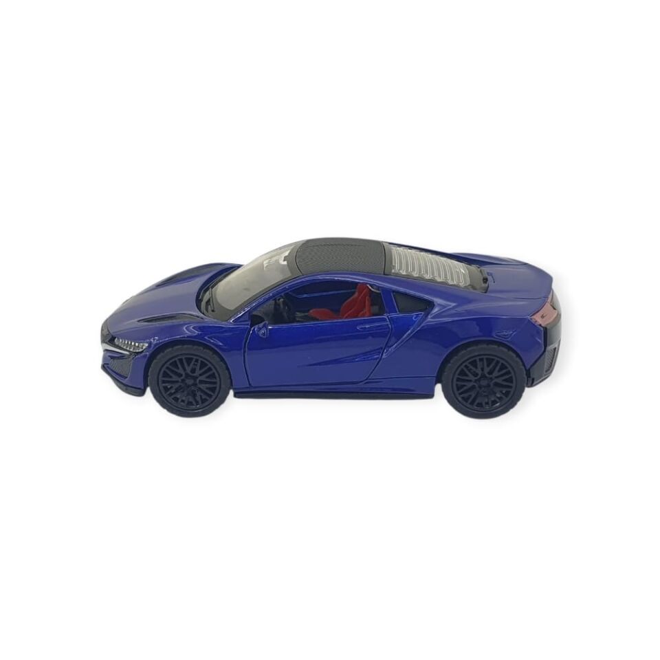 Çek Bırak Araba Metal - 3691C - Mavi (Lisinya)
