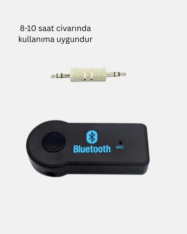Bluetooth Araç Kiti AUX MP3 Çalar Kablosuz Eller Serbest Cihaz - Lisinya