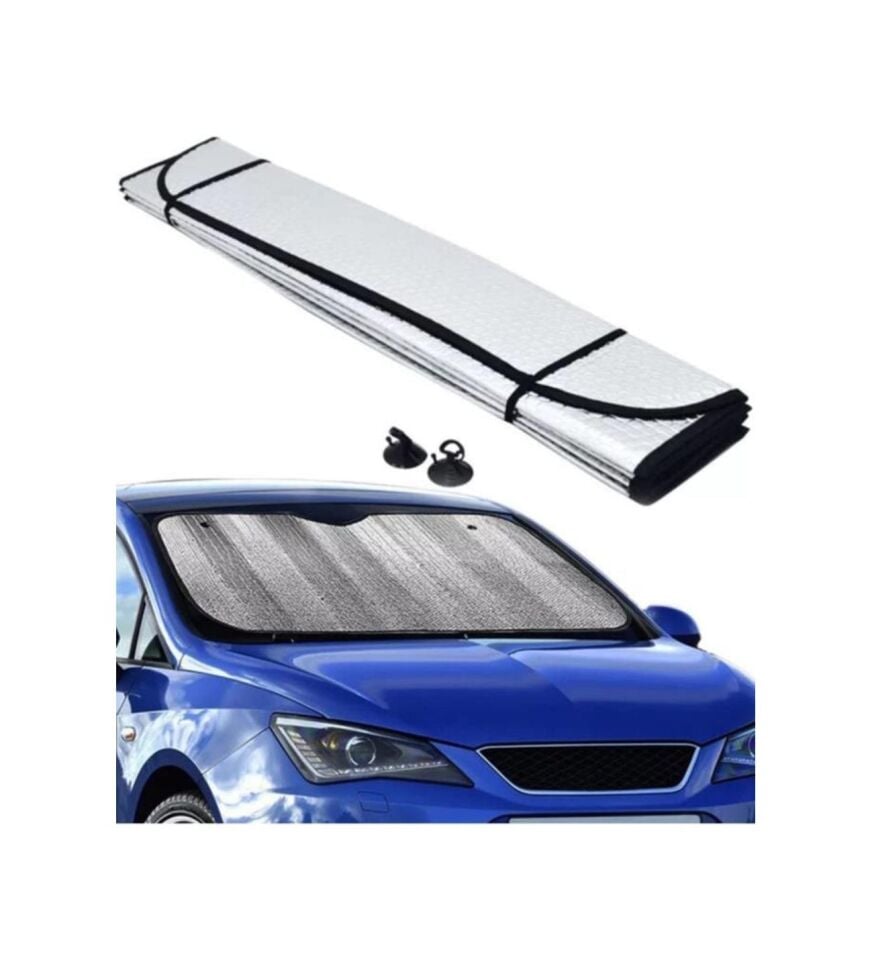 Isı ve UV Koruyucu Oto Ön Cam Güneşlik Dacia Duster Peugeot 3008 Skoda Superb Nissan Qashqai - Lisinya