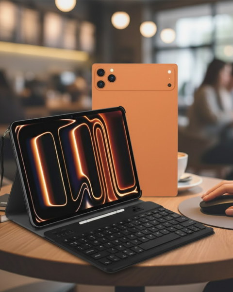 Tablet Bilgisayar Klavyeli Çok Amaçlı Eğitim İş ve Eğlence Uyumlu