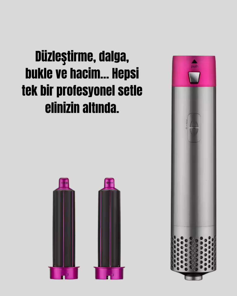 Seyahat Boyu Taşınabilir Profesyonel Saç Şekillendirici Set - Lisinya