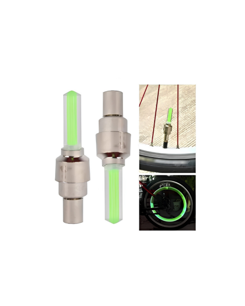 Araç Sibop LED Işığı 2li Set Bisiklet Motosiklet Jant Lambası