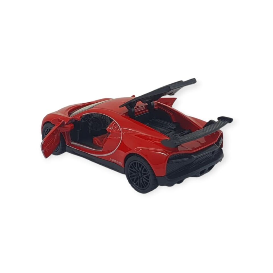 Çek Bırak Araba Metal - 3661C- Kırmızı (Lisinya)