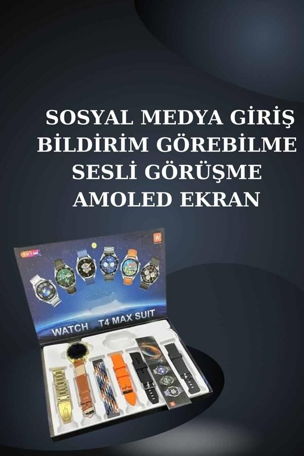 2025 Model Akıllı Saat ve Yeni Nesil Pro Bluetooth Kulaklık ANC Özelliği - YamanHobi
