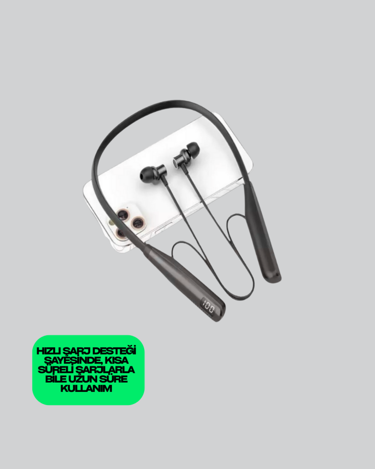 Y12 Uyumlu Spor Bluetooth Kulaklık – Uzun Pil Ömrü, Manyetik Kulaklık Başlığı - Lisinya