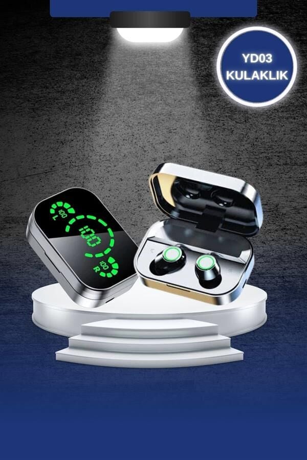Dokunmatik Akıllı Saat Yeni Nesil Kulaklık Kampanyası Bluetooth Bağlantılı ANC Özel1liği