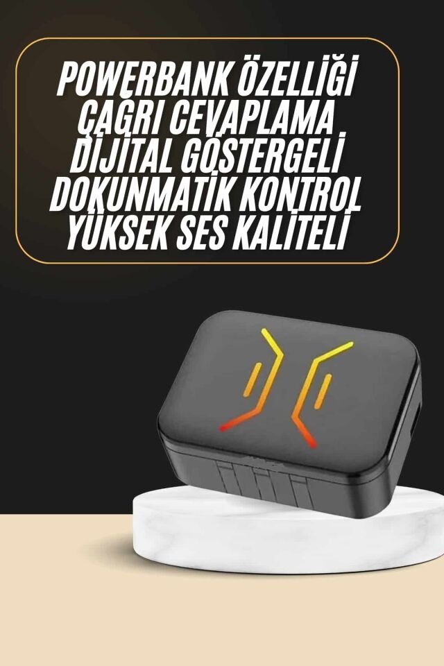 Powerbank Bluetooth Kulaklık Oyuncu Kulaklığı Yüksek Ses Kaliteli - Lisinya