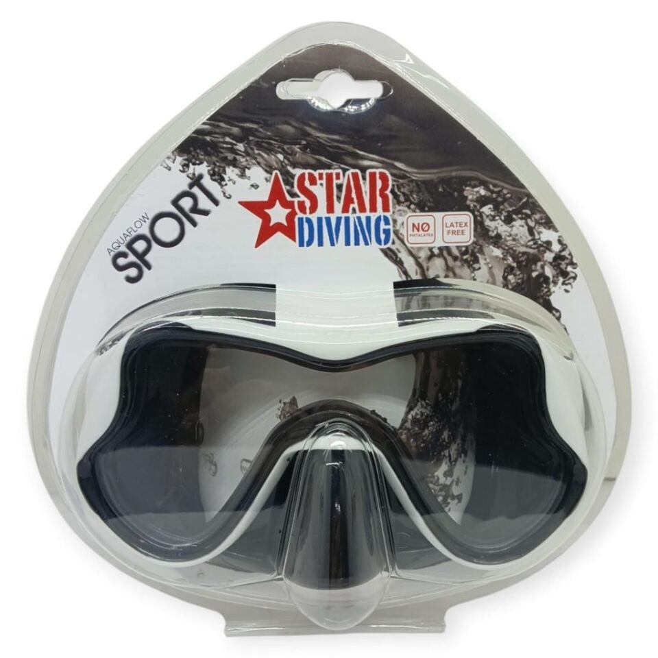 Star Diving Dalış Maskesi Yetişkin - 51704-BEYAZ (Lisinya)