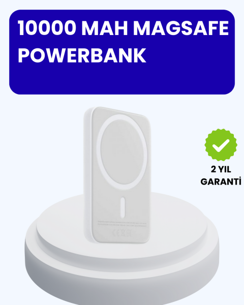 MagSafe Manyetik Powerbank iPhone İçin Hızlı, Kablosuz ve Güvenli Şarj - Lisinya