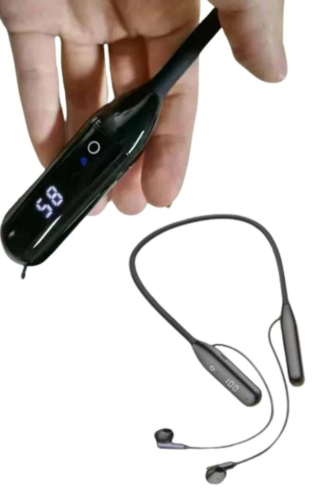Kablolu Kulak İçi Bluetooth Kulaklık 100 Saat ANC Özellikli Boyun Bantlı - Lisinya