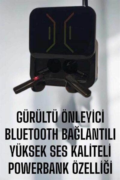 Powerbankli Bluetooth Kulaklık Yüksek Ses Kaliteli Kablosuz - Lisinya