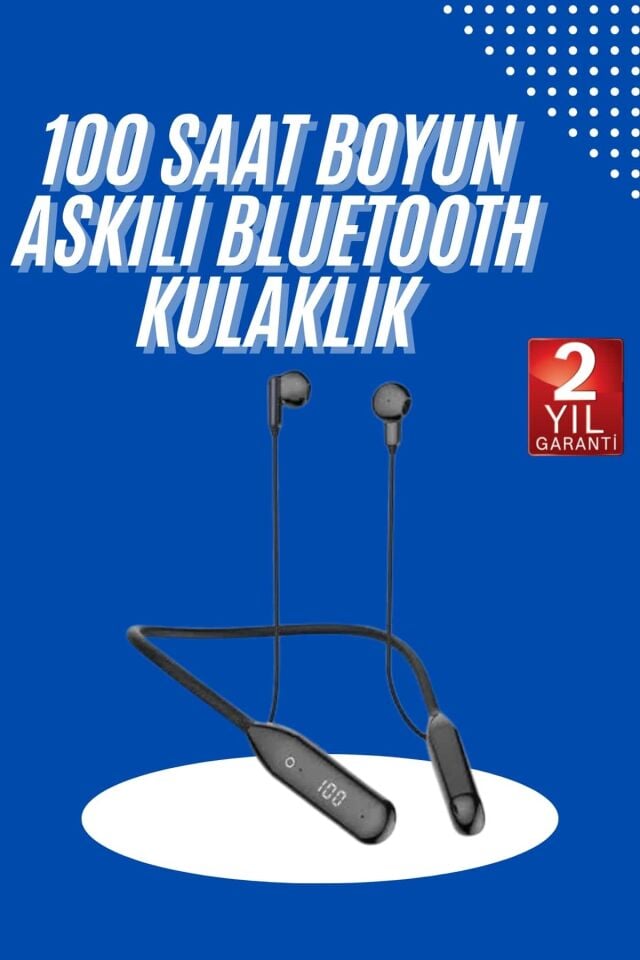 100Saat Uyumlu Bluetooth Kulaklık Kablolu ANC Özellikli Kulaklık - Lisinya